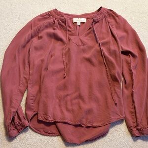 Cloth & Stone Mauve Blouse